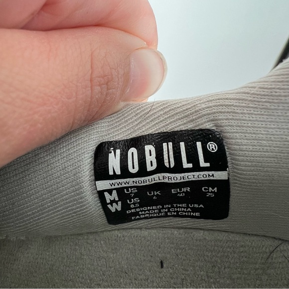 NoBull Project Mesh Runner Running Sneakers in Arctic Grey - Picture 8 of 9